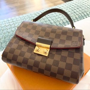 Authentic Louis Vuitton Croisette - Damier Ebene - Great Condition